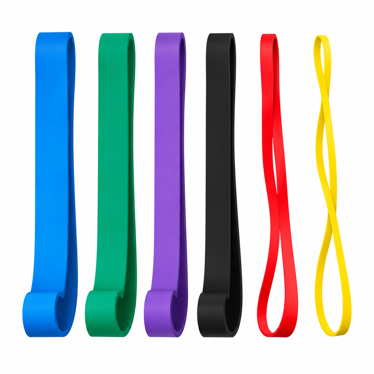 Resistance Bands – 6 Resistance Levels