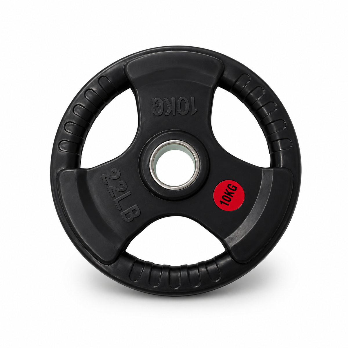 55KG Olympic Barbell & Rubber Weight Plate Bundle