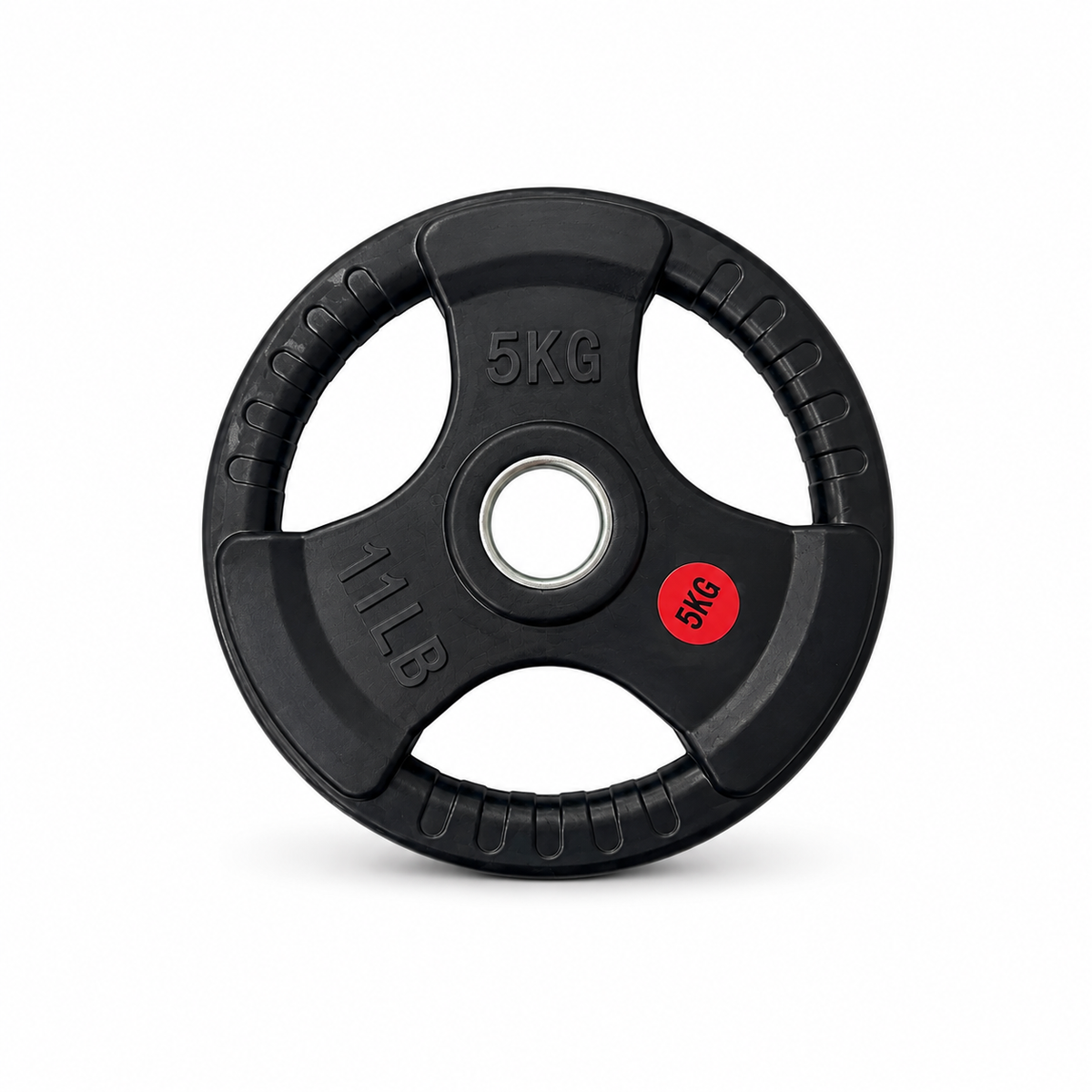 55KG Olympic Barbell & Rubber Weight Plate Bundle