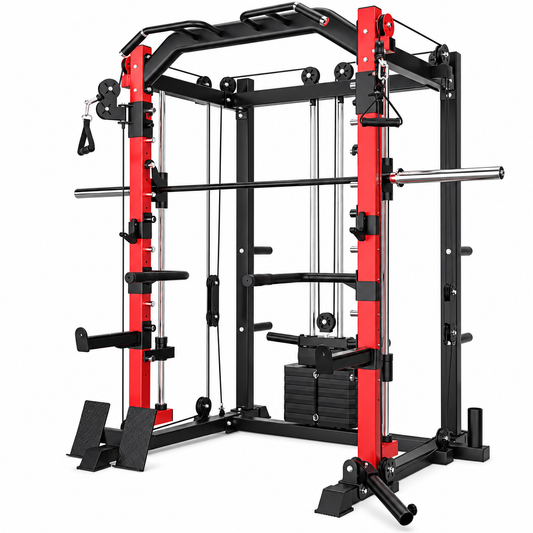 Multi-Functional Smith Machine – All-in-One Home Gym